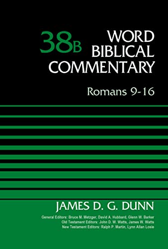 Beispielbild fr Romans 9-16, Volume 38B zum Verkauf von Blackwell's