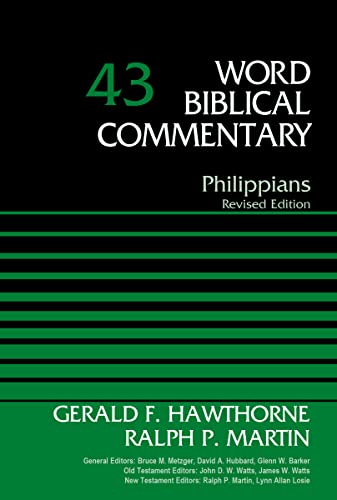 Beispielbild fr Philippians, Volume 43: Revised Edition 43 zum Verkauf von ThriftBooks-Dallas