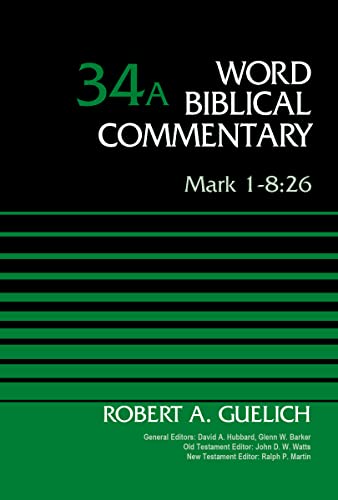 9780310521969: Mark 1-8:26 (34A): 26, Volume 34A