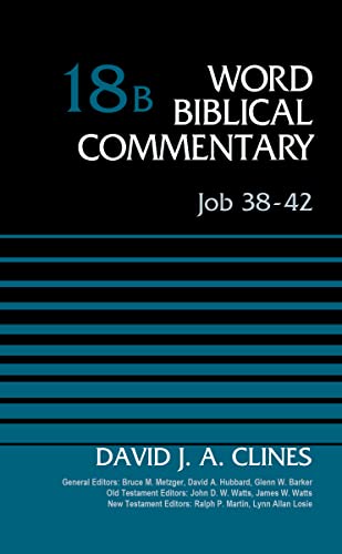 Stock image for Job 3842, Volume 18B 18 Word Biblical Commentary for sale by PBShop.store US