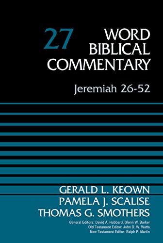 Stock image for JEREMIAH 26 52 VOLUME 27 Format: Hardcover for sale by INDOO