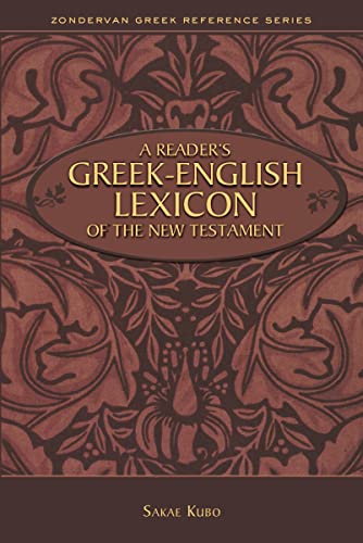 Beispielbild fr A Readers Greek-English Lexicon of the New Testament (Zondervan Greek Reference Series) zum Verkauf von New Legacy Books