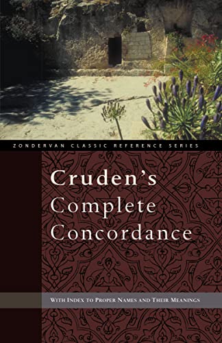 Beispielbild fr Cruden's Complete Concordance (Zondervan Classic Reference Series) zum Verkauf von Books From California