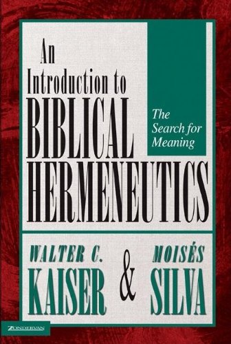 9780310530909: An Introduction to Biblical Hermeneutics: The Search for Meaning