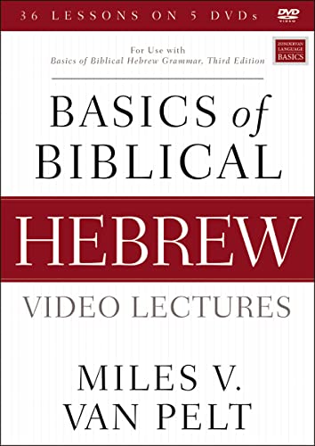 Basics of Biblical Hebrew Video Lectures: For Use with Basics of Biblical Hebrew Grammar, Third Edition (DVD video) - Miles V. Van Pelt