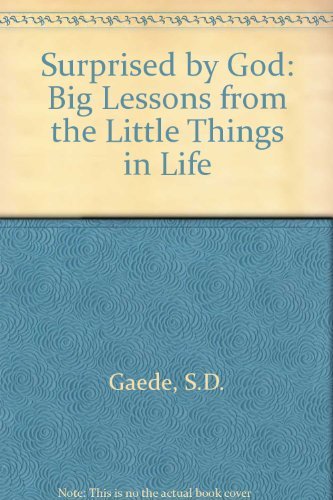 Stock image for Surprised by God: Big Lessons from the Little Things of Life for sale by Wonder Book