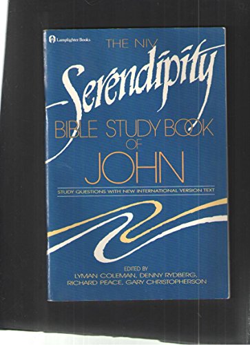 Stock image for The Niv Serendipity Bible Study Book of John: Study Questions With New International Version Text for sale by Books Unplugged