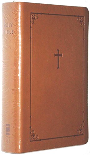 Stock image for NIV Zondervan Compact Pocket Bible Toffee Brown Italian Duo Tone for sale by Hawking Books