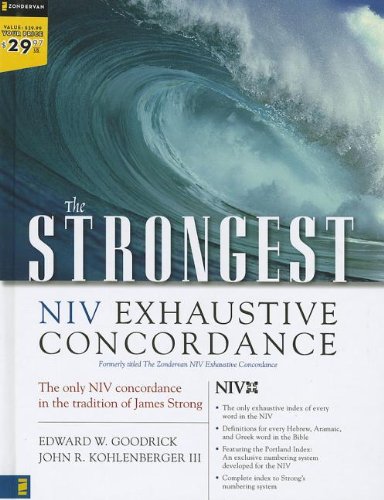 9780310606895: The Strongest NIV Exhaustive Concordance