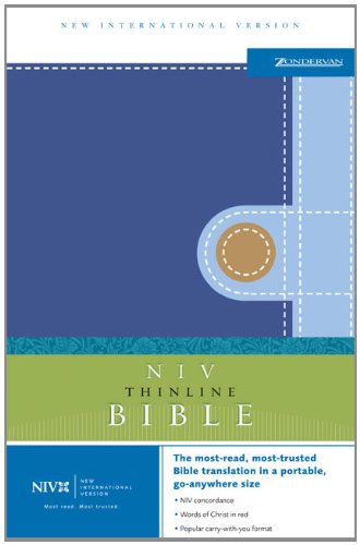 9780310608288: NIV Gift Bible Horizon Blue/Light Blue/Camel - Wal-Mart