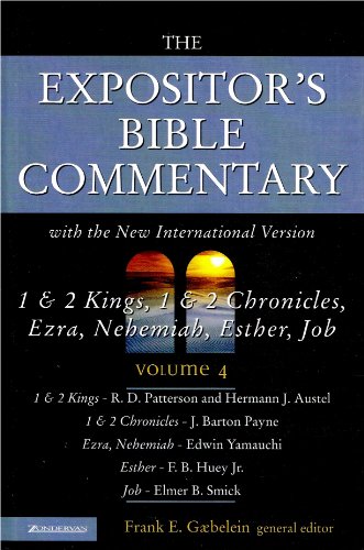 9780310608943: The Expositor's Bible Commentary with the New International Version (1 & 2 Kings, 1 & 2 Chronicles, Ezra, Nehemiah, Esther, Job, Volume 4)