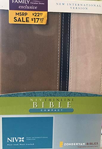 Imagen de archivo de New Thinline Compact Bible NIV a la venta por ThriftBooks-Dallas