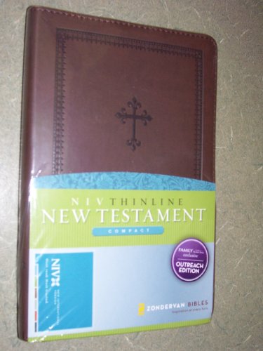 Stock image for NIV Thinline New Testament: Compact (Chocolate Cover) for sale by Blindpig Books