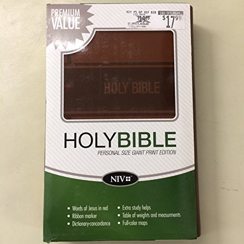 Stock image for Niv PS Gp Ref Bible Brown for sale by ZBK Books
