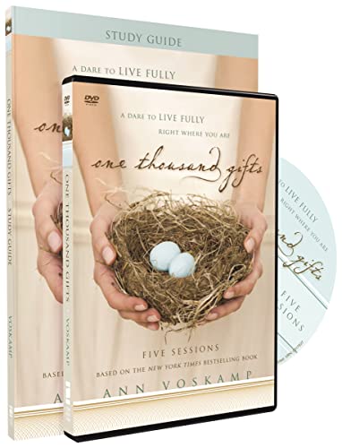 Imagen de archivo de One Thousand Gifts Study Guide with DVD A Dare to Live Fully Right Where You Are a la venta por TextbookRush