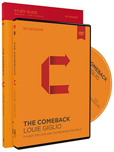 

The Comeback Study Guide with DVD: It's Not Too Late and You're Never Too Far