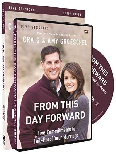 Beispielbild fr From This Day Forward Study Guide with DVD: Five Commitments to Fail-Proof Your Marriage zum Verkauf von Books Unplugged