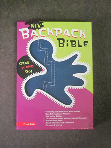 Beispielbild fr Niv Backpack Bible: Blue, Italian Duo-Tone New International Version (In English) zum Verkauf von Wizard Books