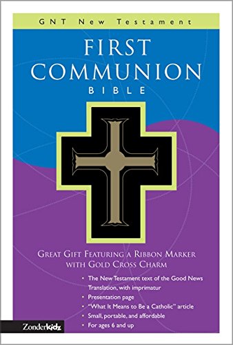 Stock image for GNT, First Communion Bible: New Testament, Leathersoft, Black: GNT New Testament (Good News Translation/Children's Bibles) for sale by Wonder Book