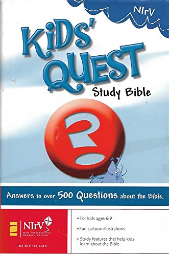 9780310708780: Kids Quest Study Bible: New International Readers Version, Real Questions, Real Answers