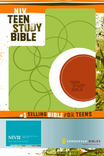 9780310716815: Teen Study Bible: New Internation Version, Melon Green, Italian Duo-tone