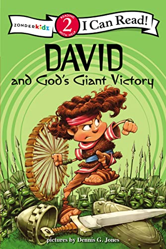 9780310718796: David and God's Giant Victory: Biblical Values (I Can Read! / Dennis Jones Series)