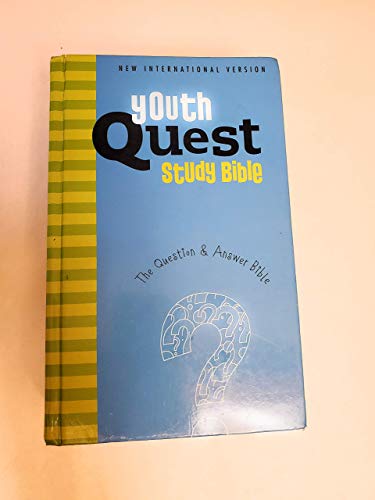 Imagen de archivo de Youth Quest Study Bible-NIV a la venta por ThriftBooks-Dallas