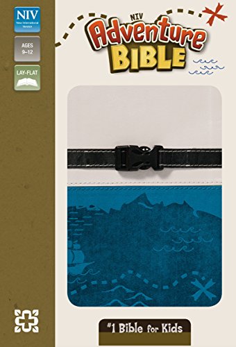 Stock image for NIV, Adventure Bible, Imitation Leather, Gray/Blue for sale by HPB Inc.
