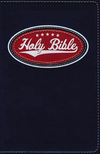 9780310722236: NIV, Backpack Bible, Imitation Leather, Blue/Red