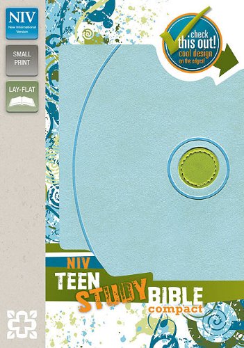 Beispielbild fr NIV, Teen Study Bible, Compact, Imitation Leather, Blue zum Verkauf von Goodwill