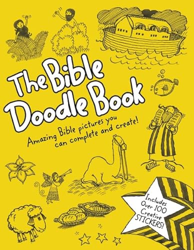 Beispielbild fr The Bible Doodle Book : Amazing Bible Pictures You Can Complete and Create! zum Verkauf von Better World Books