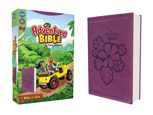 NIrV, Adventure Bible for Early Readers, Imitation Leather, Purple, Full Color