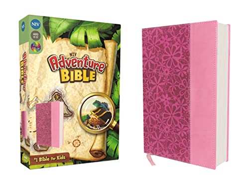 Beispielbild fr NIV, Adventure Bible, Leathersoft, Pink, Full Color zum Verkauf von SecondSale