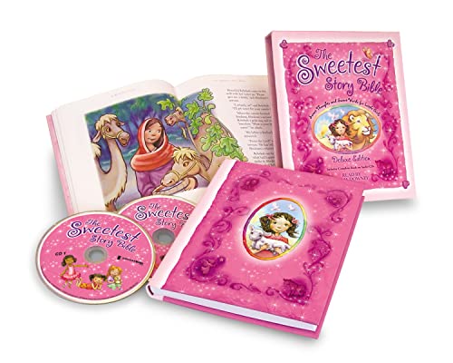 9780310730330: The Sweetest Story Bible Deluxe Edition: Sweet Thoughts and Sweet Words for Little Girls; With CDs