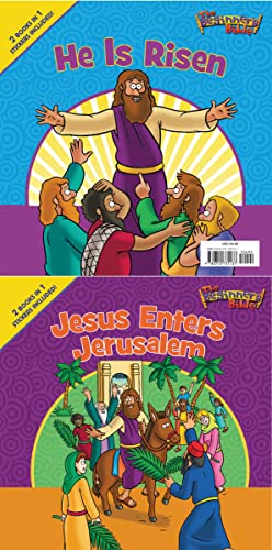 Stock image for The Beginner's Bible Jesus Enters Jerusalem and He Is Risen: The Beginner's Bible Easter Flip Book for sale by Jenson Books Inc
