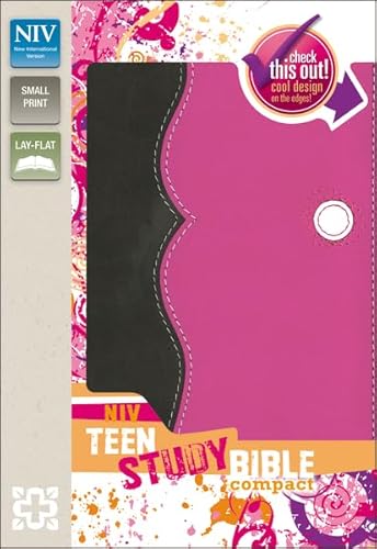 9780310736288: NIV, Teen Study Bible, Compact, Imitation Leather, Pink/Brown