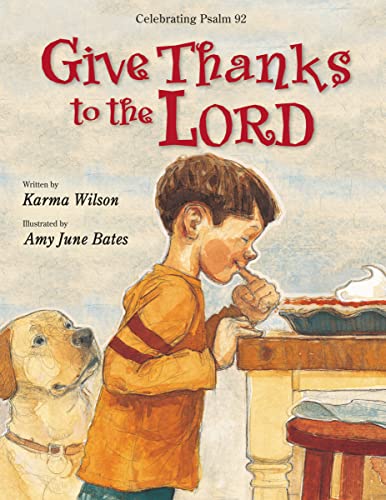 Beispielbild fr Give Thanks to the Lord zum Verkauf von Ergodebooks