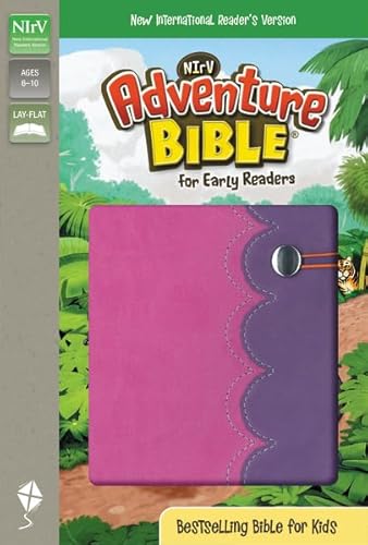 Beispielbild fr NIrV, Adventure Bible for Early Readers, Imitation Leather, Pink/Purple zum Verkauf von ZBK Books
