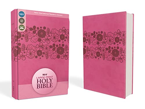 Stock image for NIrV, Holy Bible, Large Print, Leathersoft, Pink for sale by SecondSale