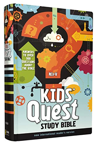 Stock image for Kids' Quest Study Bible-NIRV: Answers to Over 500 Questions about the Bible for sale by ThriftBooks-Atlanta