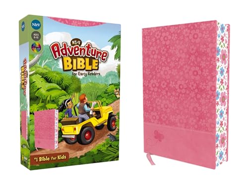 9780310745204: NIrV, Adventure Bible for Early Readers, Leathersoft, Pink, Full Color