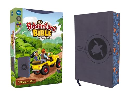 9780310745297: NIrV, Adventure Bible for Early Readers, Leathersoft, Blue, Full Color