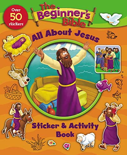 9780310746935: The Beginner's Bible All About Jesus Sticker and Activity Book