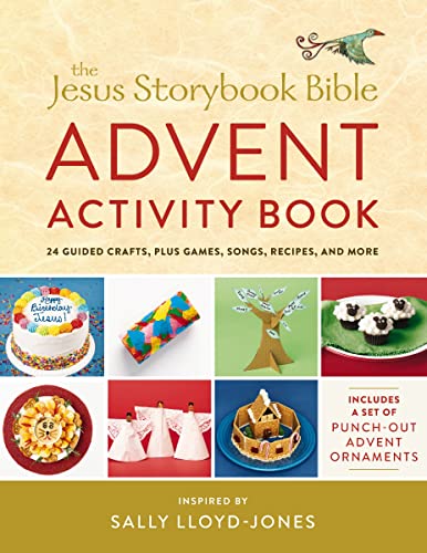 Imagen de archivo de The Jesus Storybook Bible Advent Activity Book: 24 Guided Crafts, plus Games, Songs, Recipes, and More a la venta por Reliant Bookstore