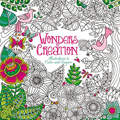 9780310757399: Wonders of Creation Coloring Book: Illustrations to Color and Inspire