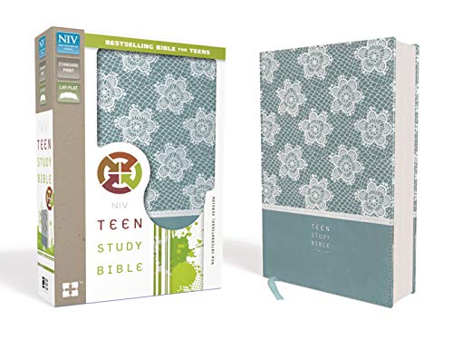9780310757962: NIV Teen Study Bible: New International Version, French Teal Italian Duo-Tone With Ribbon Marker