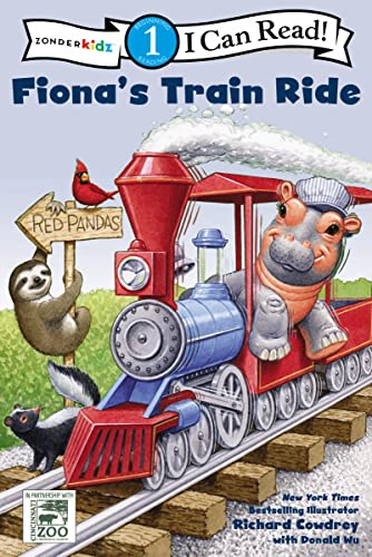 9780310763116: Fiona's Train Ride: Level 1 (I Can Read! / A Fiona the Hippo Book)