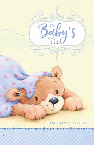 9780310763826: KJV, Baby's First Bible, Hardcover, Blue