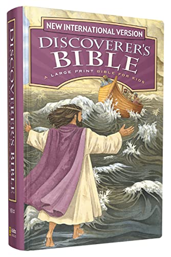 9780310764922: NIV, Discoverer's Bible, Large Print, Hardcover