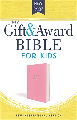 Stock image for NIV, Gift and Award Bible for Kids, Flexcover, Pink, Comfort Print for sale by SecondSale